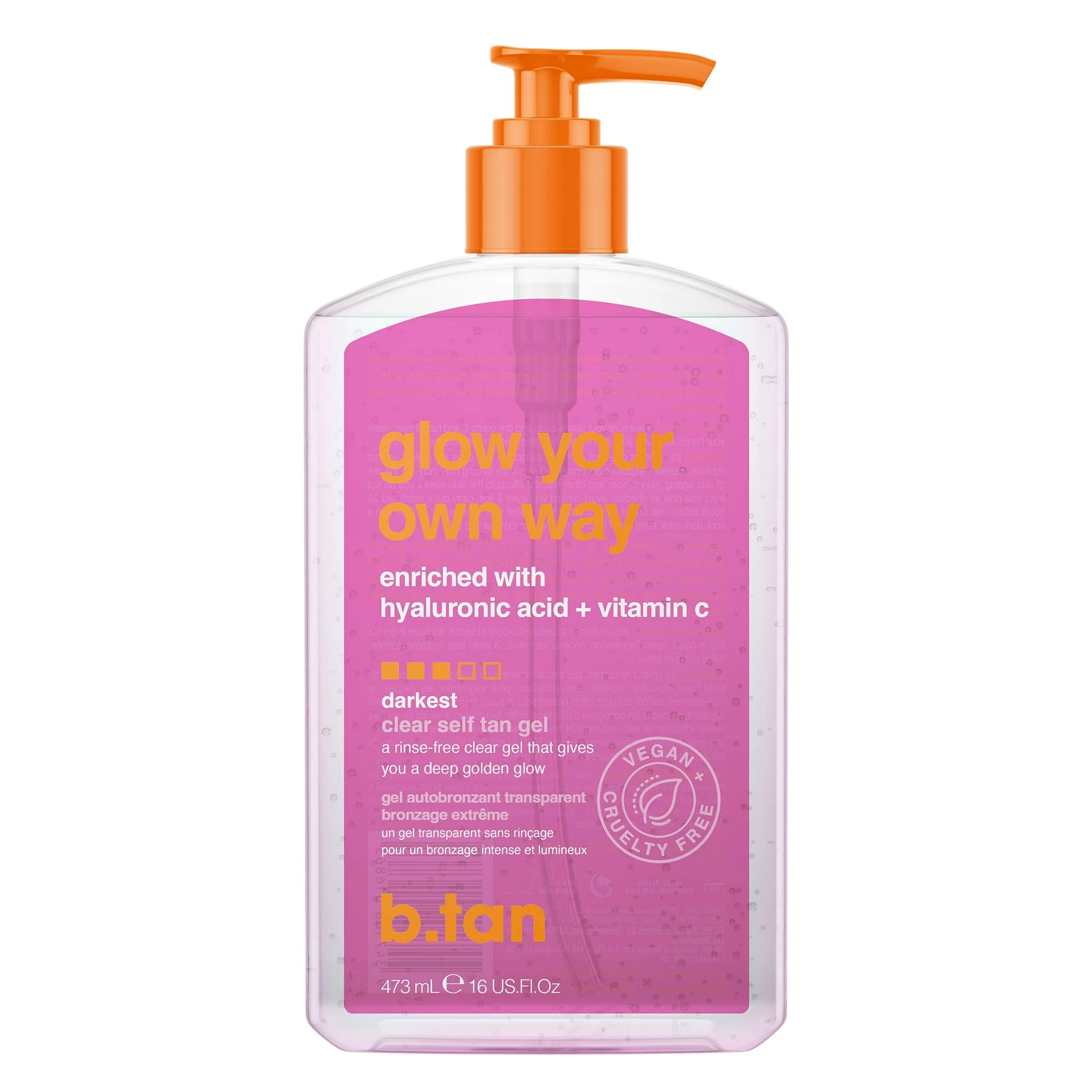 B.Tan Glow Your Own Way - Self Tan Gel 16 fl oz | Walmart (US)