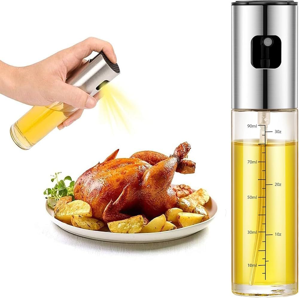 PUZMUG Oil Sprayer for Cooking, Olive Oil Sprayer Mister, 100ml Olive Oil Spray Bottle for Salad,... | Amazon (US)