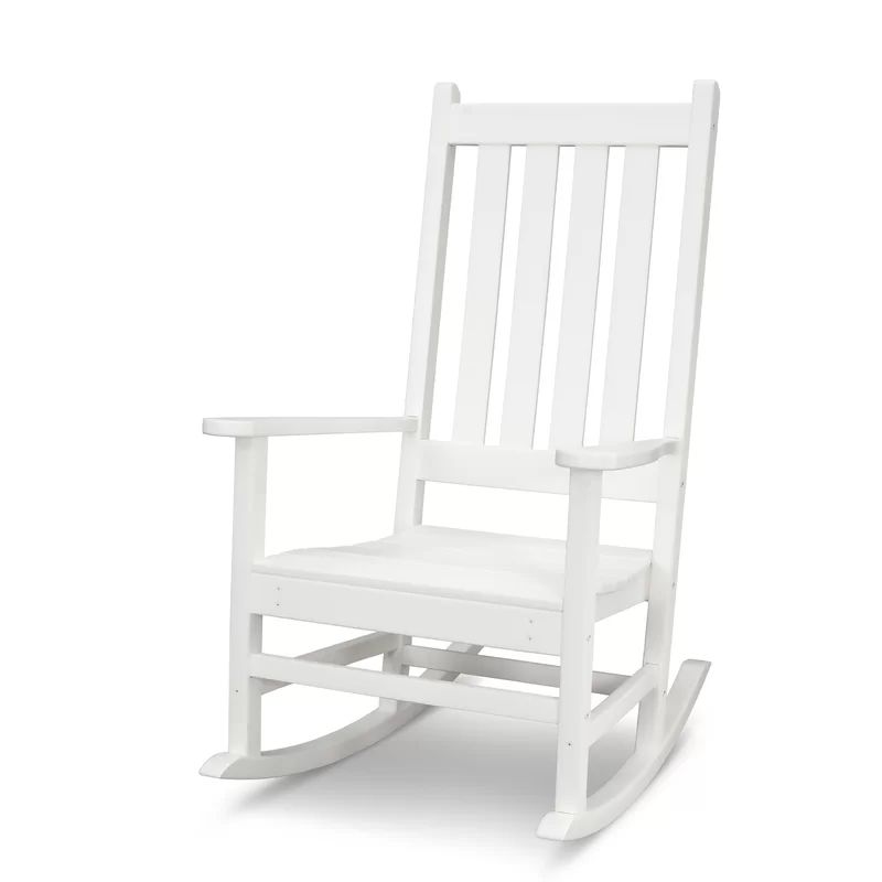 Outdoor Vineyard Rocking Plastic Chair | Wayfair North America