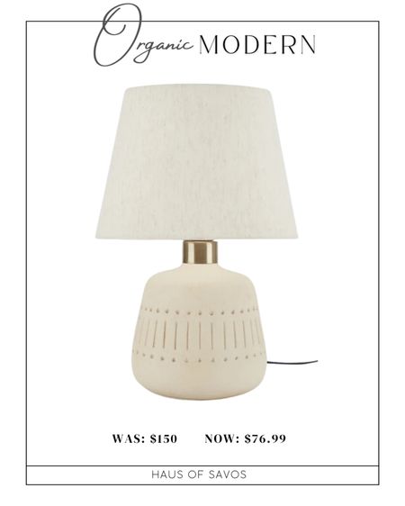 Organic Modern Lamp 

table lamp, living room, bedroom lamp, small lamp, apartment 

#LTKStyleTip #LTKSaleAlert #LTKHome