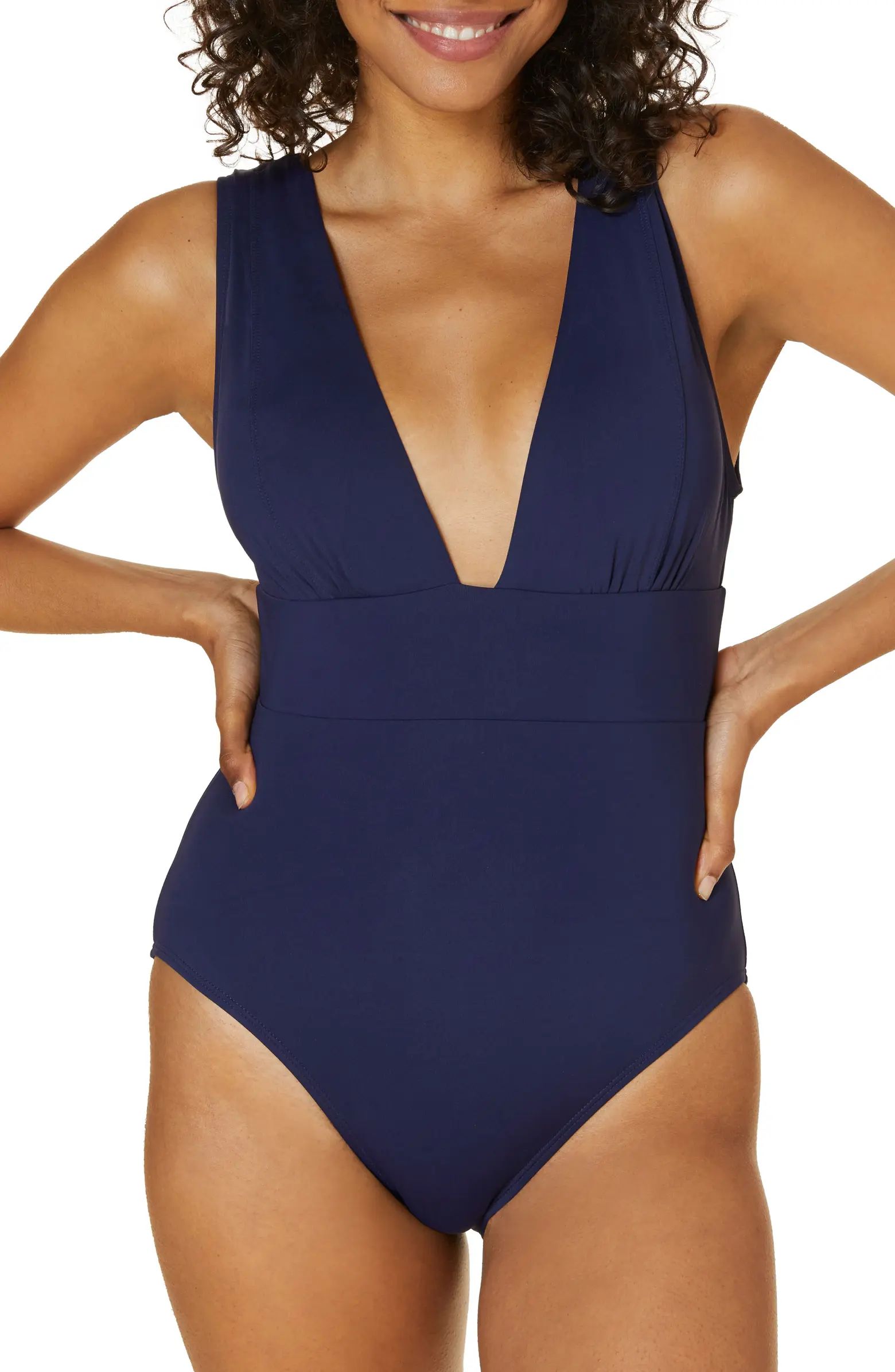 Mykonos Plunge One-Piece Swimsuit | Nordstrom