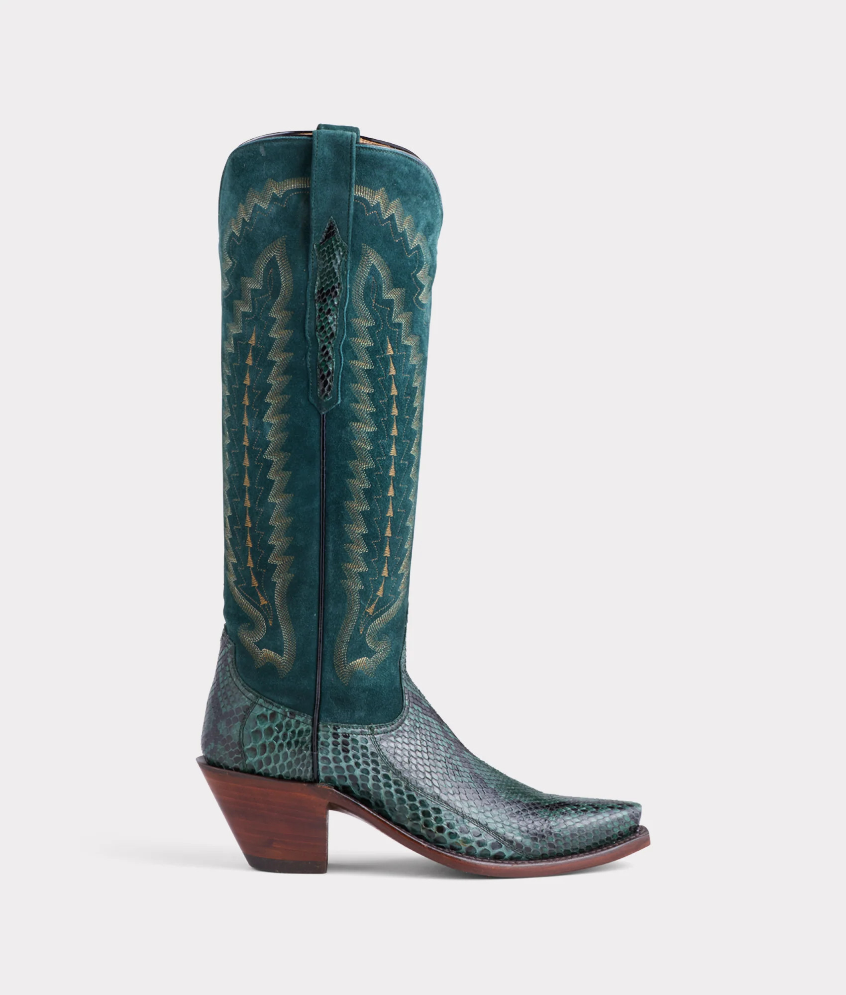 Presley Exotic :: Emerald 11 / B / S5 + 2F | Lucchese Bootmaker