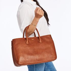 Elisabetta Slouch Leather Handbag | Mark and Graham
