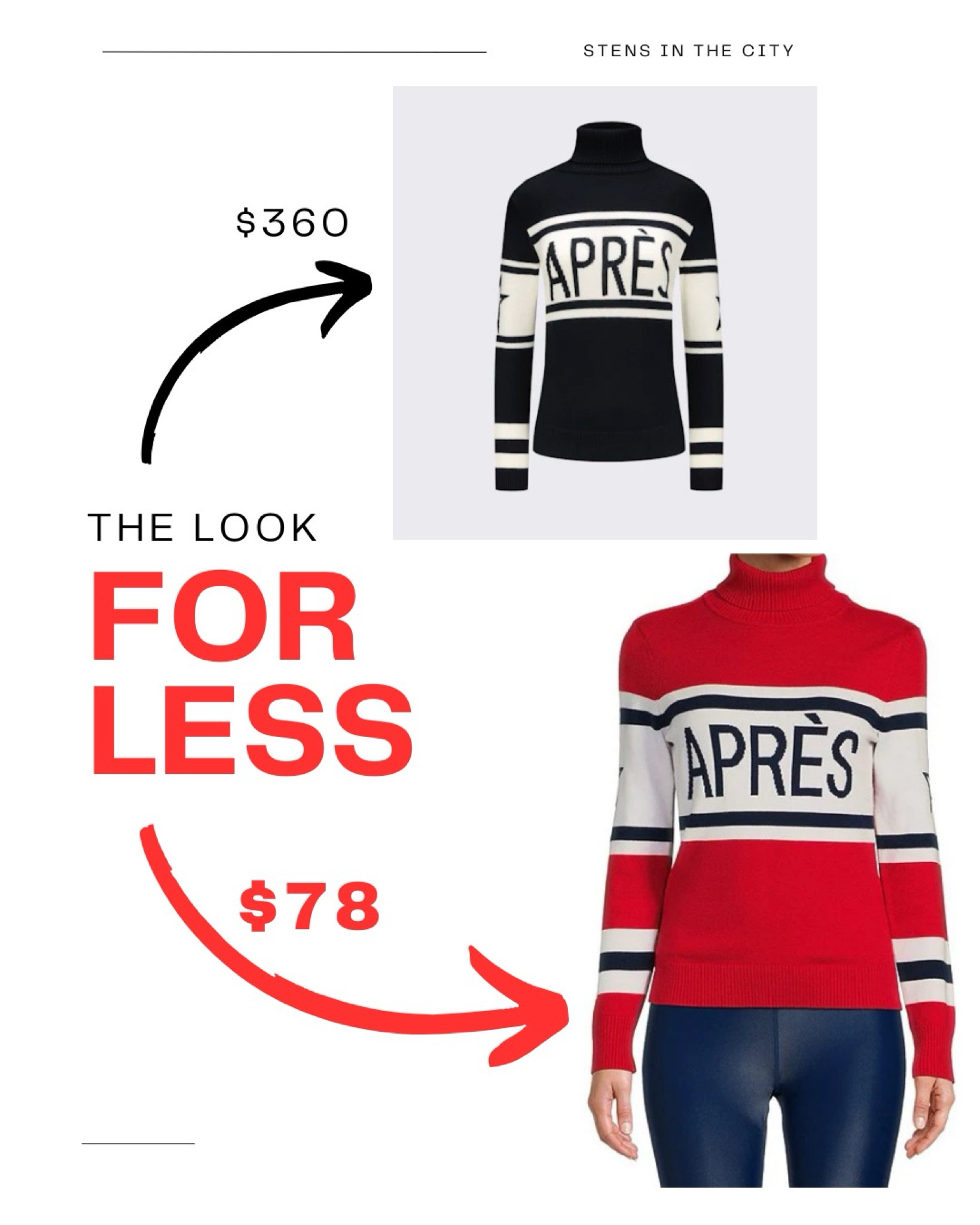 THE LOOK FOR LESS! 
_
Ski sweater
Women’s long sleeve
Ski outfit
Gift guide for her
Dupe
Perfect Match dupe
Seasonal outfit 

#LTKfindsunder100 #LTKHoliday #LTKstyletip