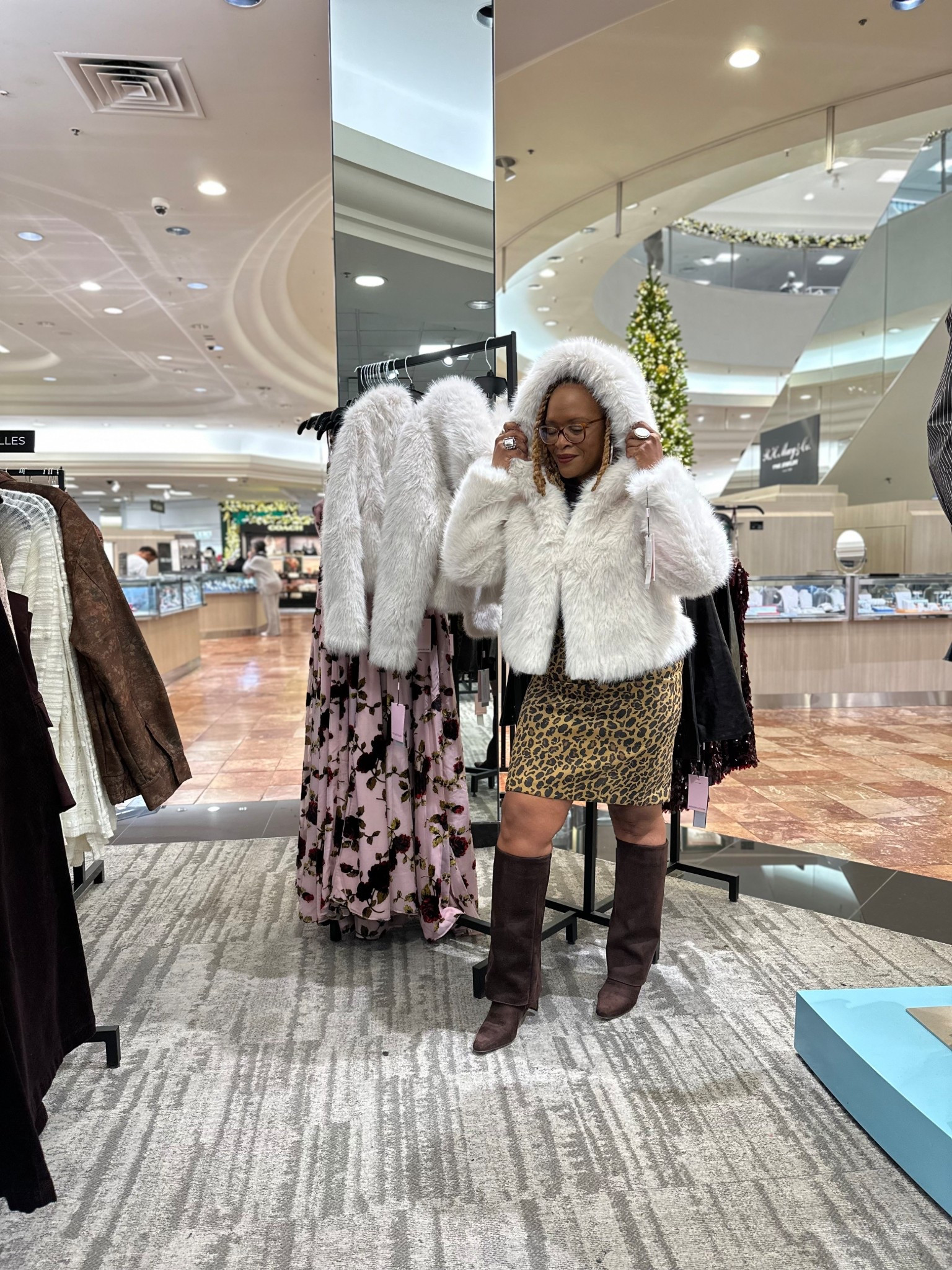 Faux fur coat and jacket 

#LTKHoliday #LTKSaleAlert #LTKSeasonal