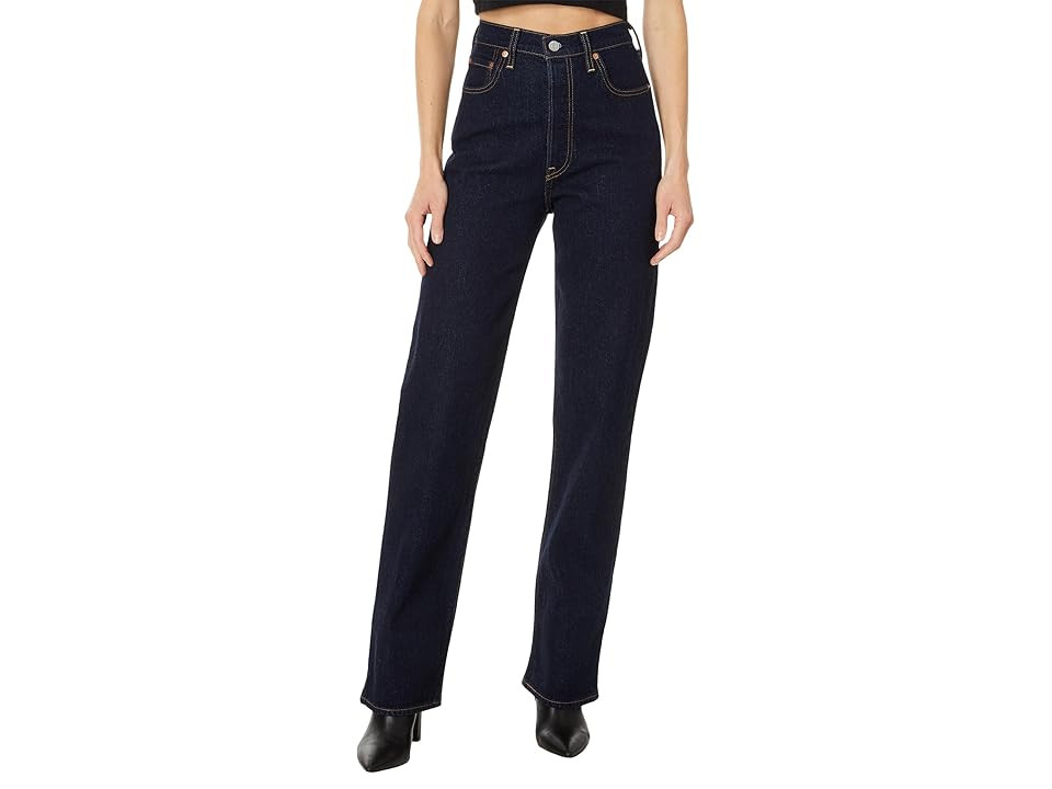 Levi's(r) Premium Ribcage Full Length Jeans (Small Course) Women's Jeans | Zappos