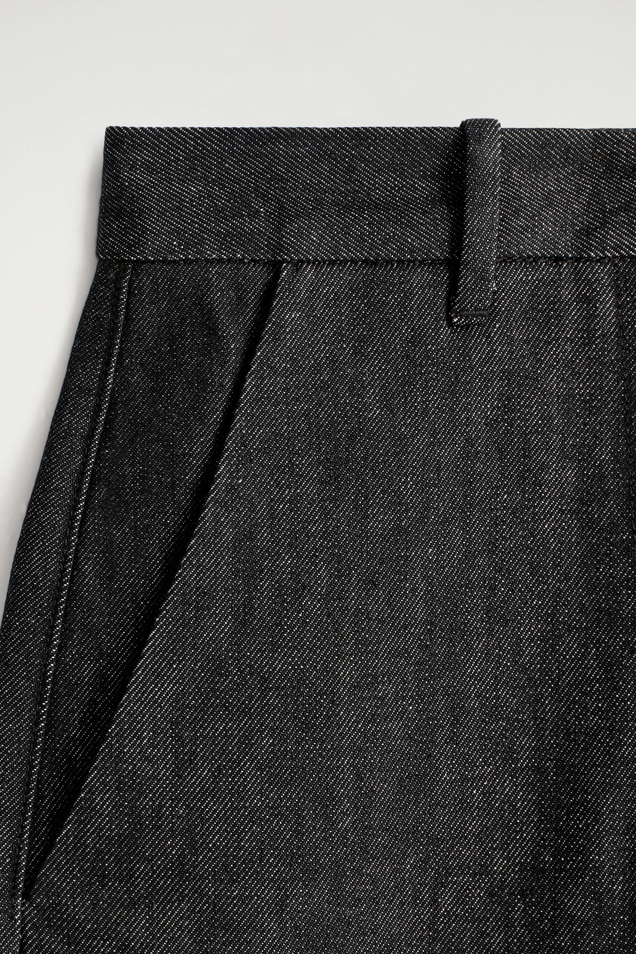 RELAXED-FIT WIDE-LEG DENIM TROUSERS - BLACK | COS GB | COS UK