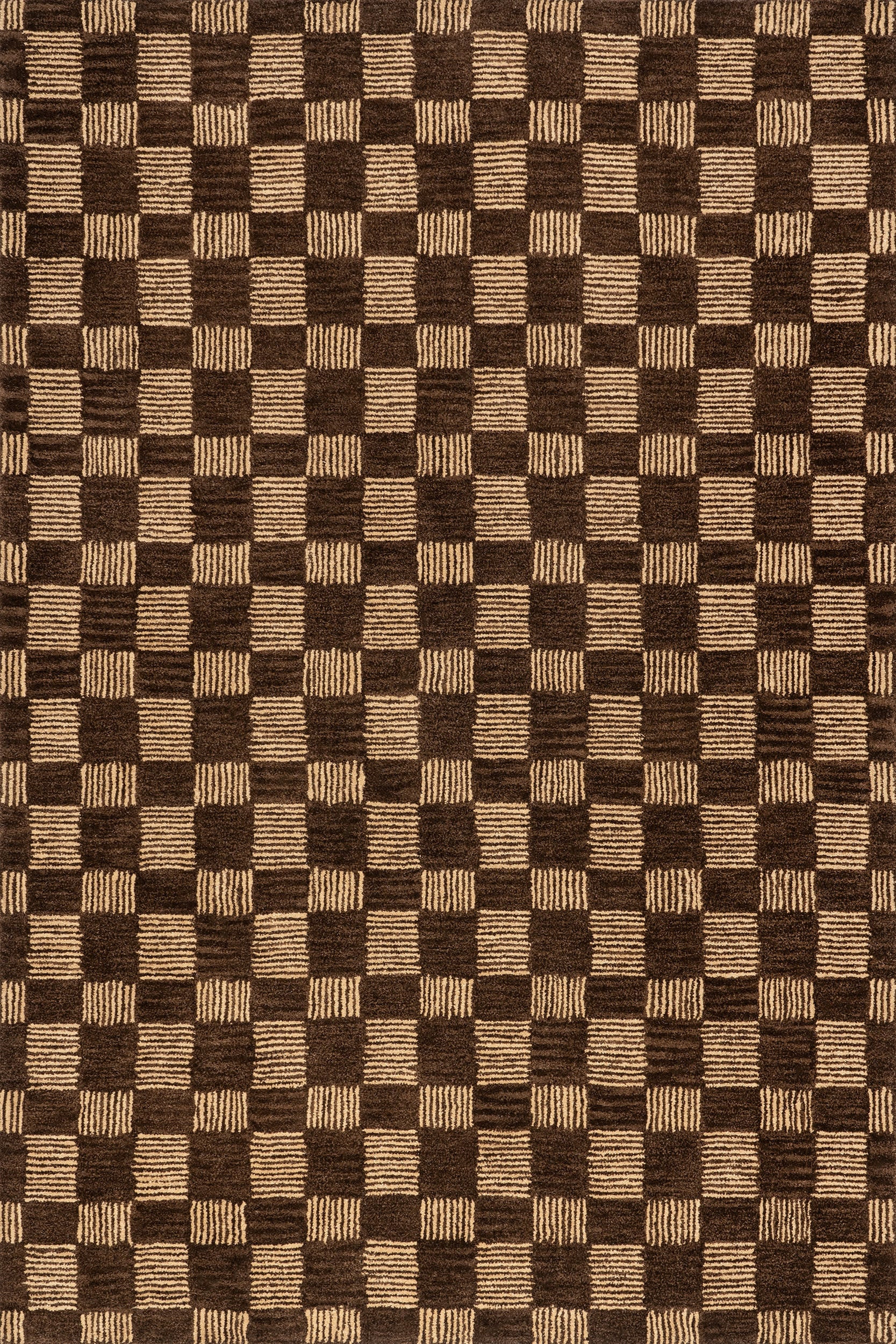 Quince Checked Wool Rug | Rugs USA