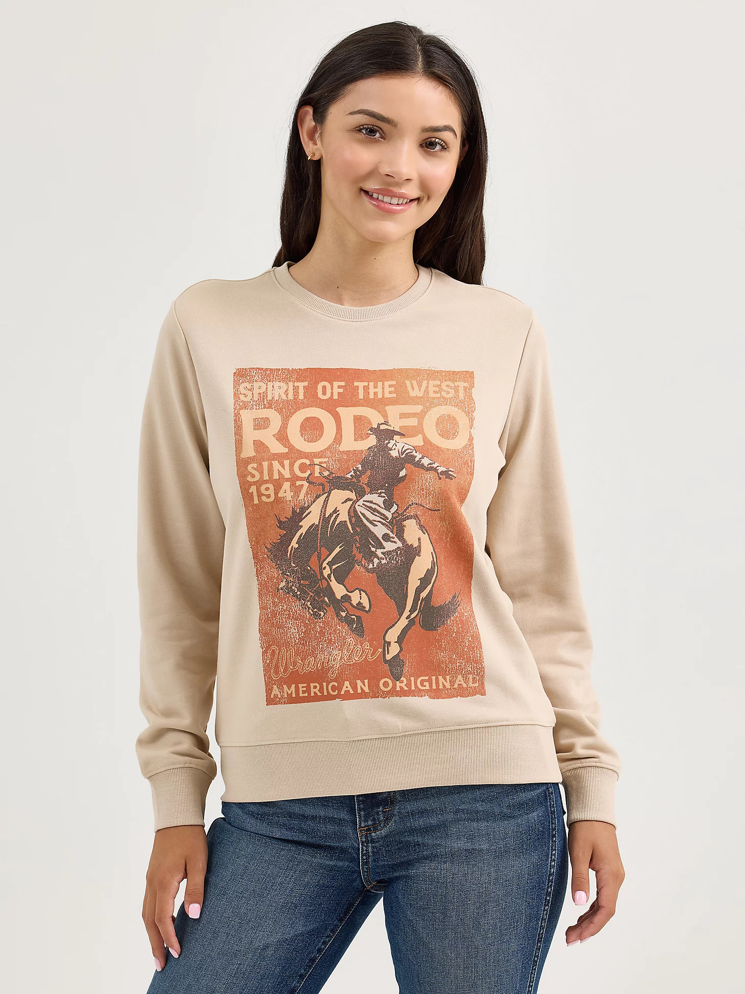 Women's Wrangler Graphic Crew Sweatshirt | Wrangler