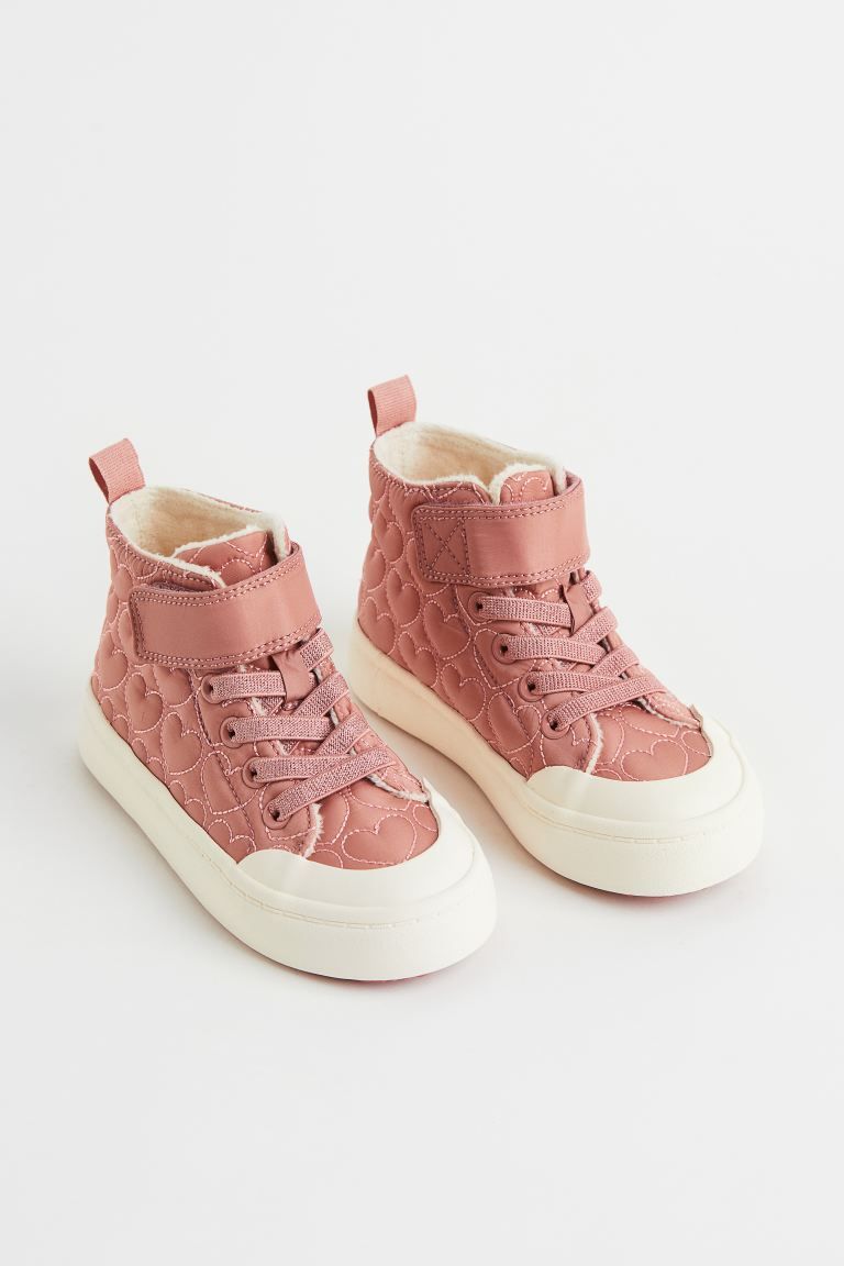 Faux Shearling-lined High Tops | H&M (US)