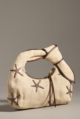 POOLSIDE The Josie Starfish Straw Top-Handle Bag | Anthropologie (US)
