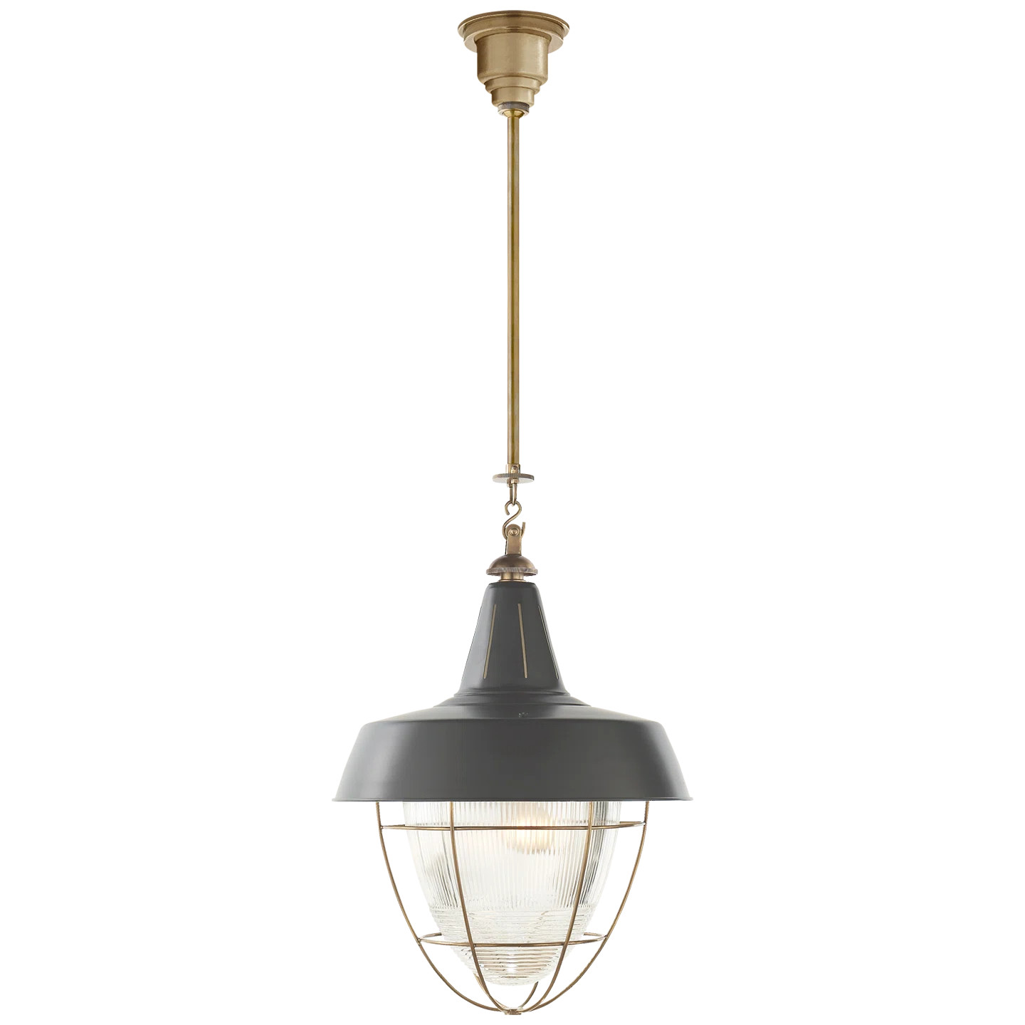 Thomas O'Brien Henry Industrial Hanging Light | Perigold