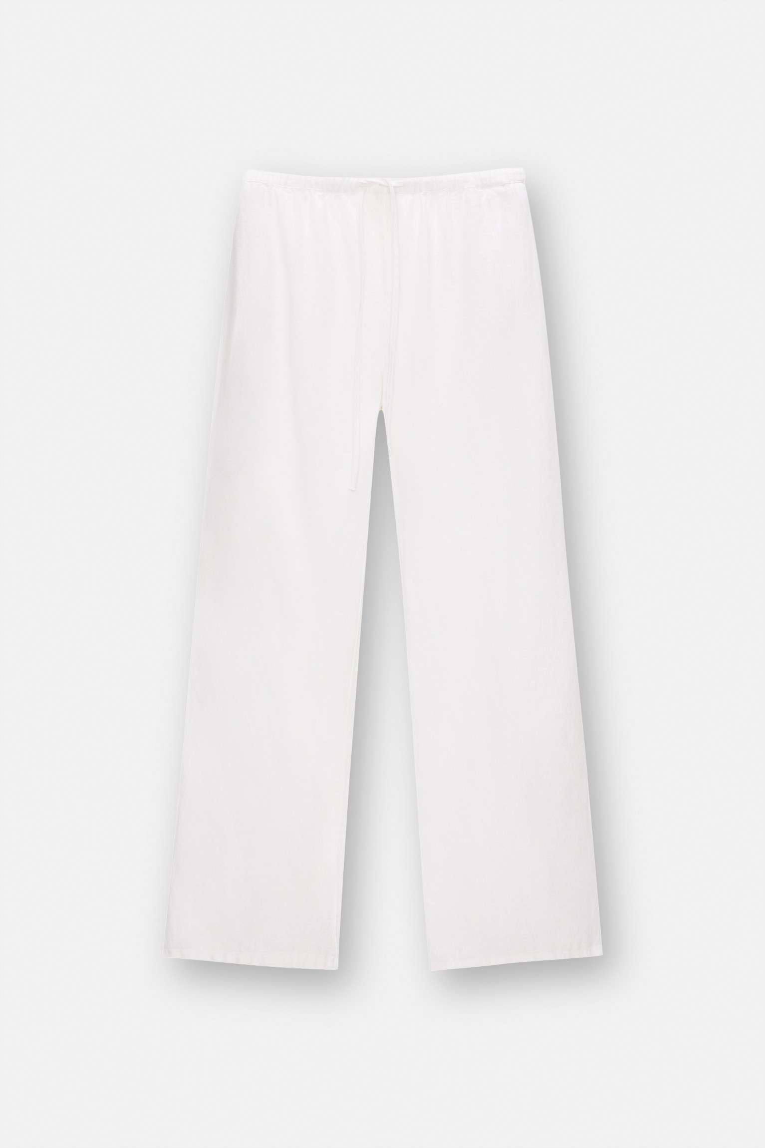 Fließende Hose mit Leinen | PULL and BEAR DE