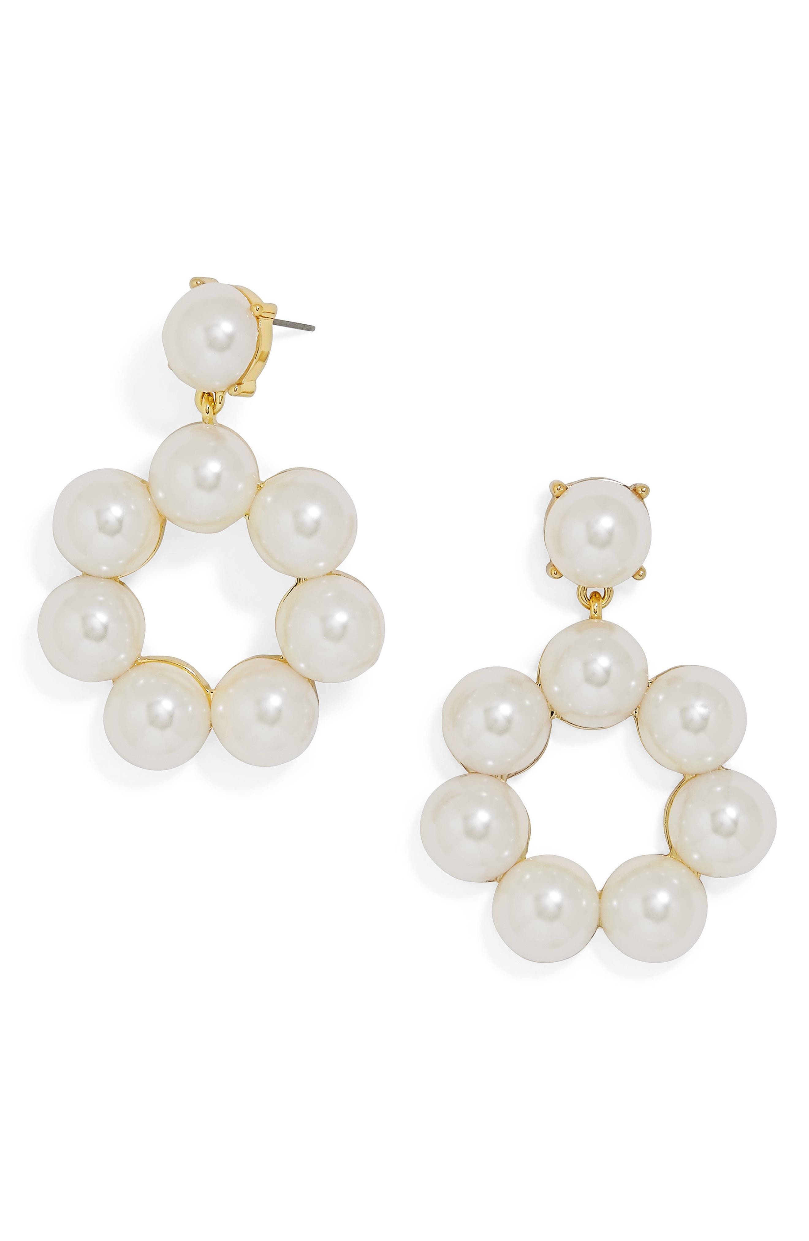 Aleeza Imitation Pearl Drop Earrings | Nordstrom