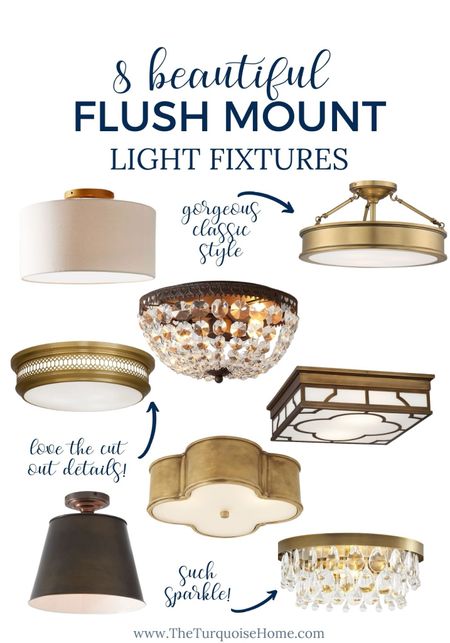 These gorgeous flush mount light fixtures are some of my favorites .

#LTKhome