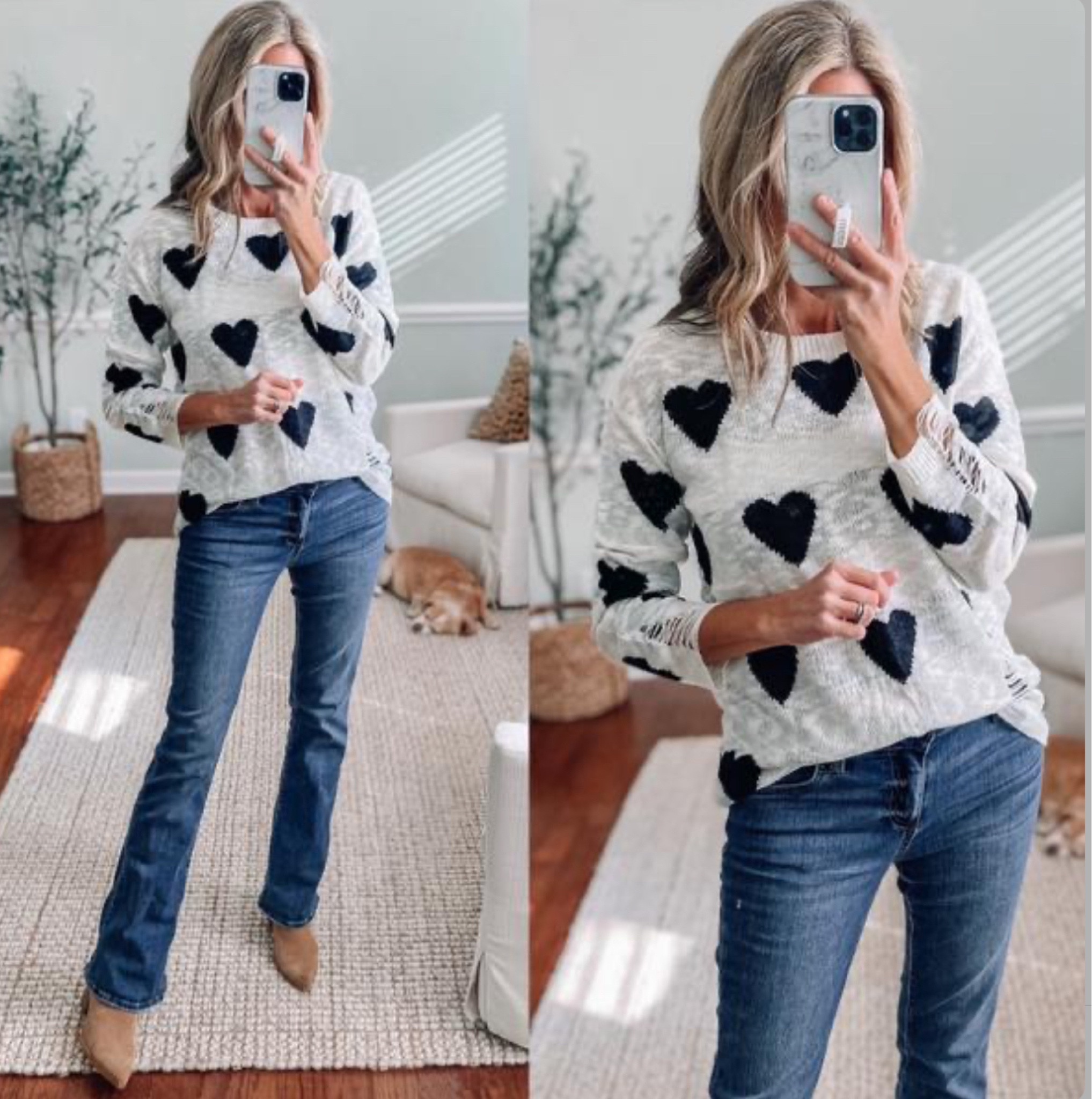 ❤️ AMAZON VALENTINES DAY 

Heart sweater wearing a small with a cami underneath. Kut from the Kloth bootcut jeans 

Amazon Valentine’s Day outfit idea 

#LTKsalealert #LTKstyletip #LTKfindsunder50