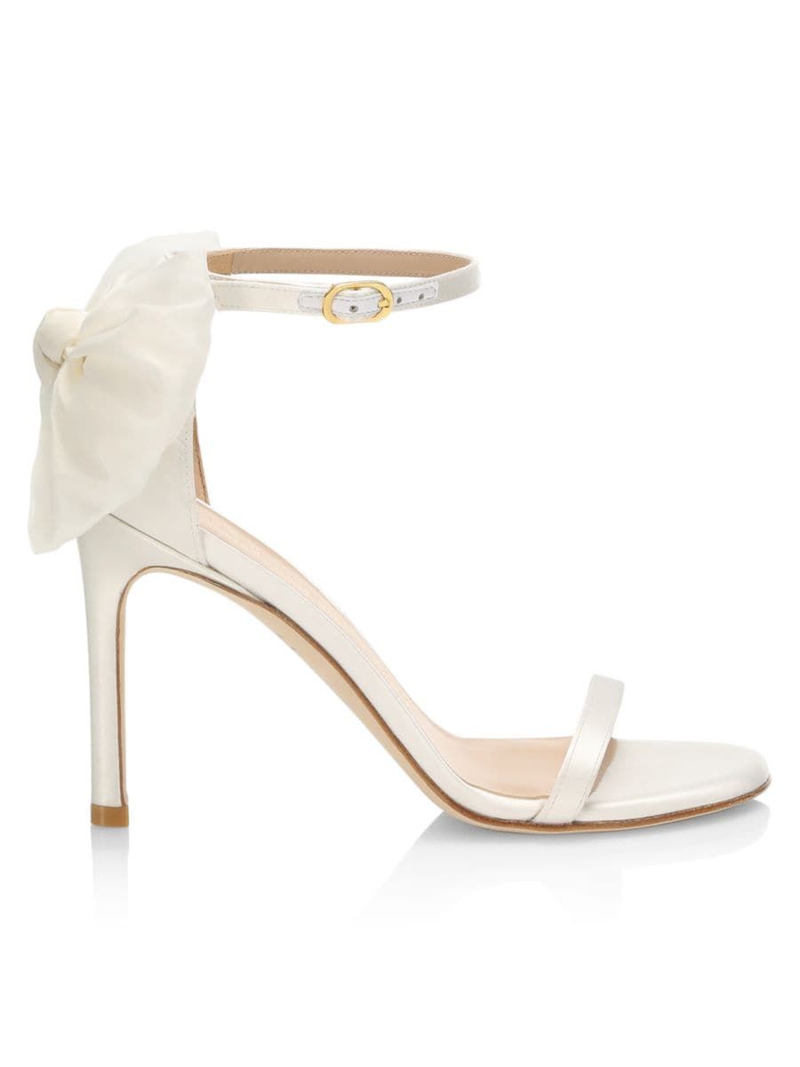 Nudistsong Mesh Bow Sandals | Saks Fifth Avenue