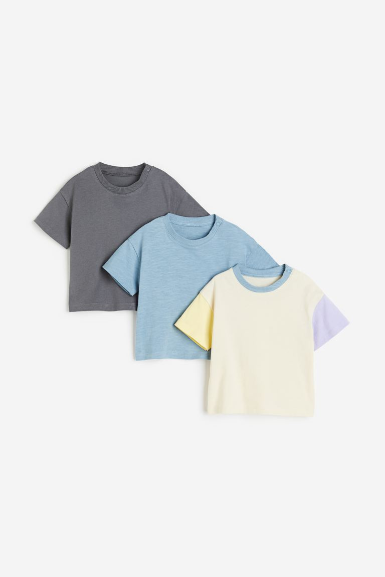 3-pack T-shirts | H&M (US + CA)