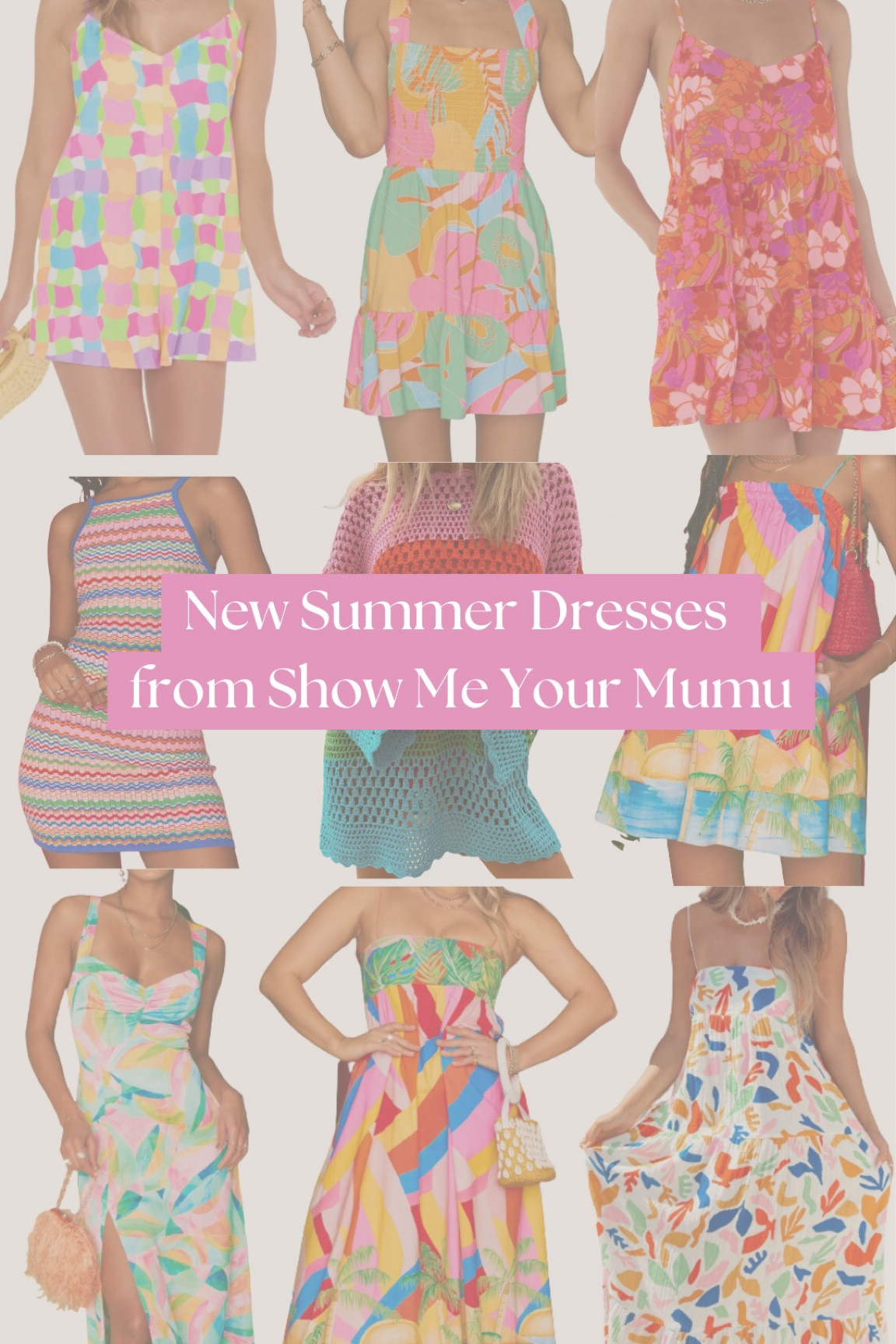 NEW Summer dresses from Show Me Your Mumu. These colors are stunning!! Going to look so good with a summer tbeach

#LTKtravel #LTKFind #LTKSeasonal