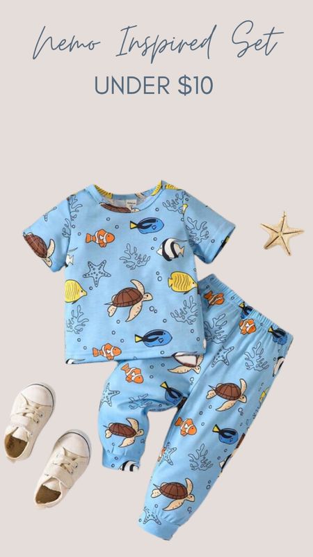 Nemo inspired set I just got Noah 💙 add a bow and it’s perfect for a girl too!
Baby boy clothes
Nemo outfit
Baby girl clothes
Under $10

#LTKkids #LTKsalealert #LTKbaby