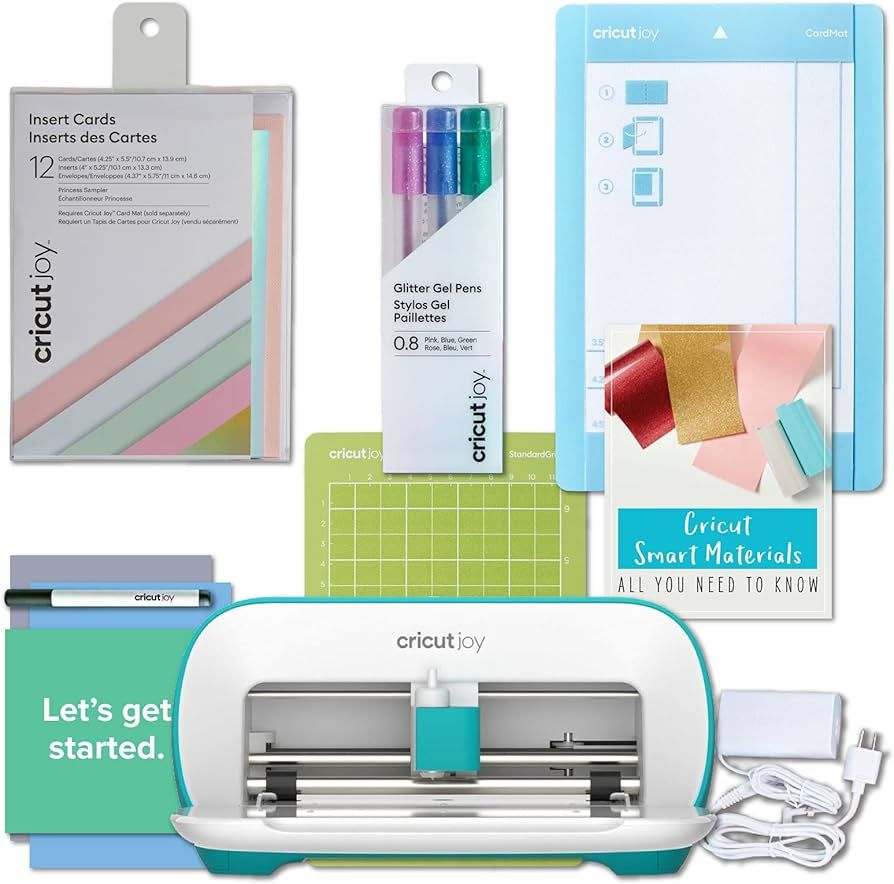 Cricut Joy Machine DIY Card Making Sampler Insert Cards, Mat, Gel Pens Bundle- A Smart Compact To... | Amazon (US)