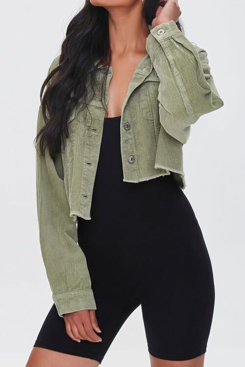 Corduroy Flap-Pocket Jacket | Forever 21 (US)