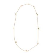 Oakley Star Necklace, Gold | The Avenue