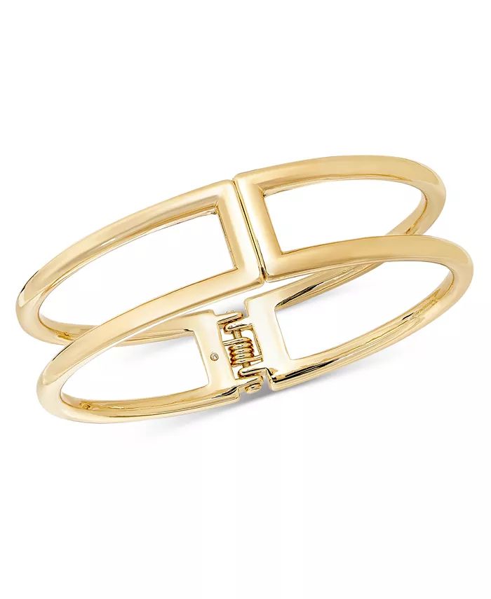 On 34th Gold-Tone Hinge Bracelet, Created for Macy's - Macy's | Macy's