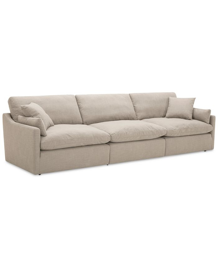 Furniture CLOSEOUT! Joud 3-Pc. Fabric Sofa, Created for Macy's & Reviews - Furniture - Macy's | Macys (US)