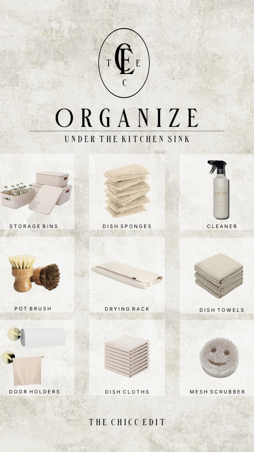 Organize under the kitchen sink 🫧

#amazon #clean #home #kitchen #storage scrub daddy paper towel holder towel sponge 

#LTKHome #LTKmomlife #LTKSaleAlert