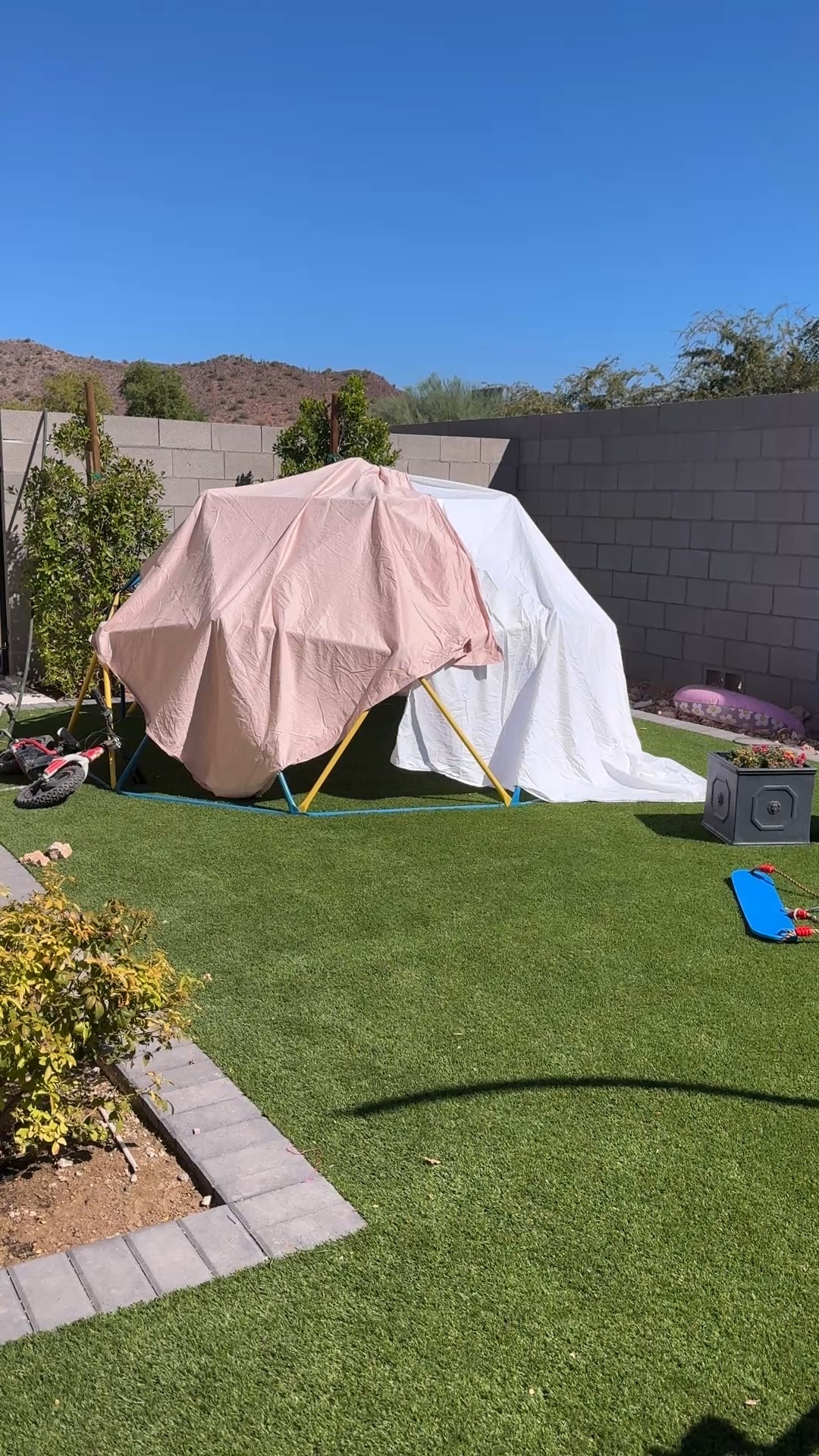 multipurpose climbing dome! my kids are on this all day! when I ordered it I didn’t expect it to be made of metal and it’s big! it came with the swing attachment and the hammock attachment! 1000/10 recommend  

#LTKHome #LTKKids #LTKFamily