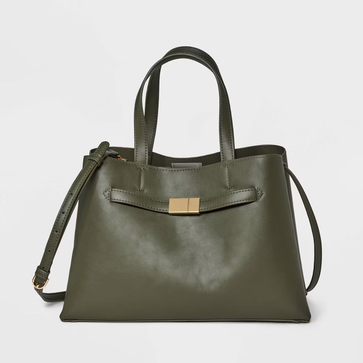 Belted Satchel Handbag - A New Day™ | Target