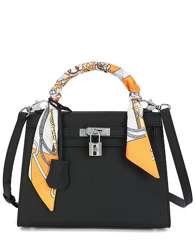 Saffiano Leather Satchel | Gilt & Gilt City