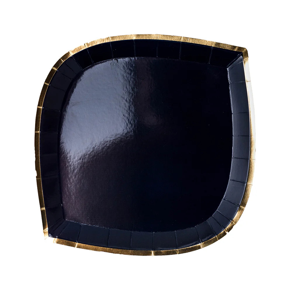 Posh Denim Jorts Dinner Plates | Jollity & CO.