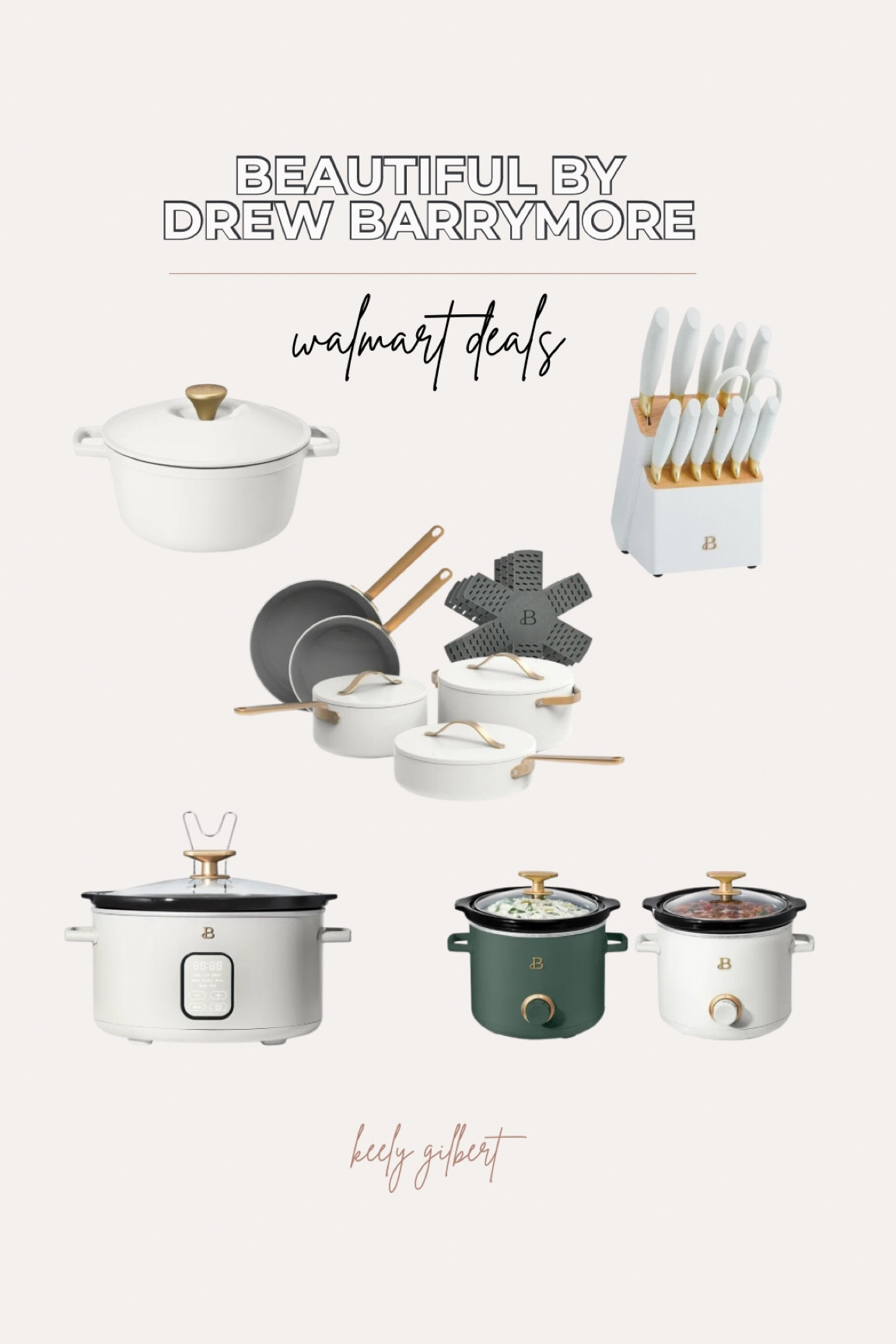 Incredible sales on these Beautiful by Drew Barrymore at Walmart! Get these in time for hosting Thanksgiving or giving as hostess gifts! 

#LTKHoliday #LTKCyberWeek #LTKSaleAlert