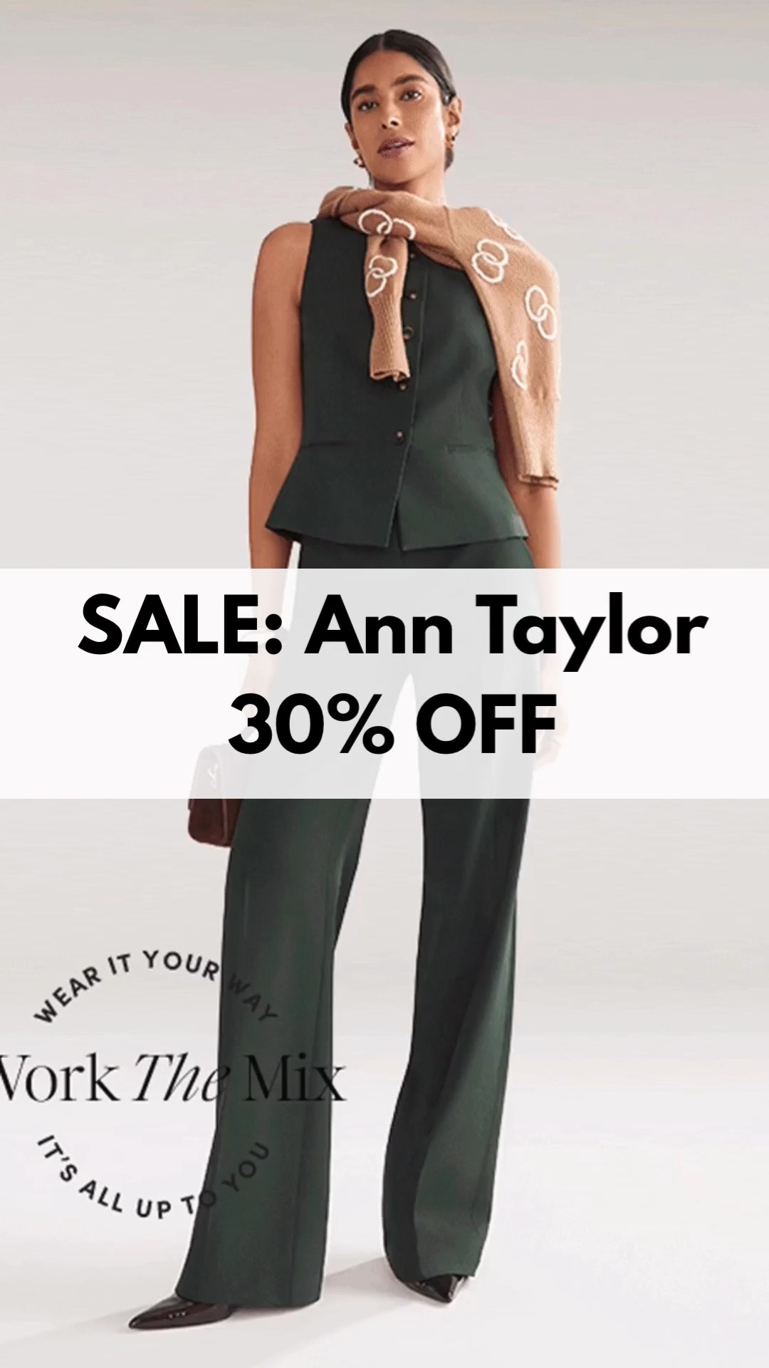 SALE‼️Ann Taylor new arrivals ‼️ 30% OFF Full Price + 70% OFF Sale!!!
They sell Petite sizing—- 
Tap any photo below and SAVE!!!

#LTKSaleAlert #LTKPetite #LTKWorkwear