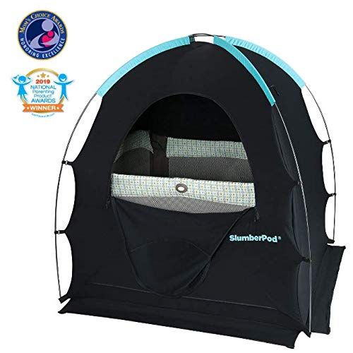 SlumberPod Privacy Pod for Traveling with Babies and Toddlers: Easy to Set Up Blackout Dark and P... | Amazon (US)