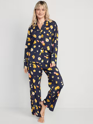 Matching Printed Pajama Set for Women | Old Navy (US)