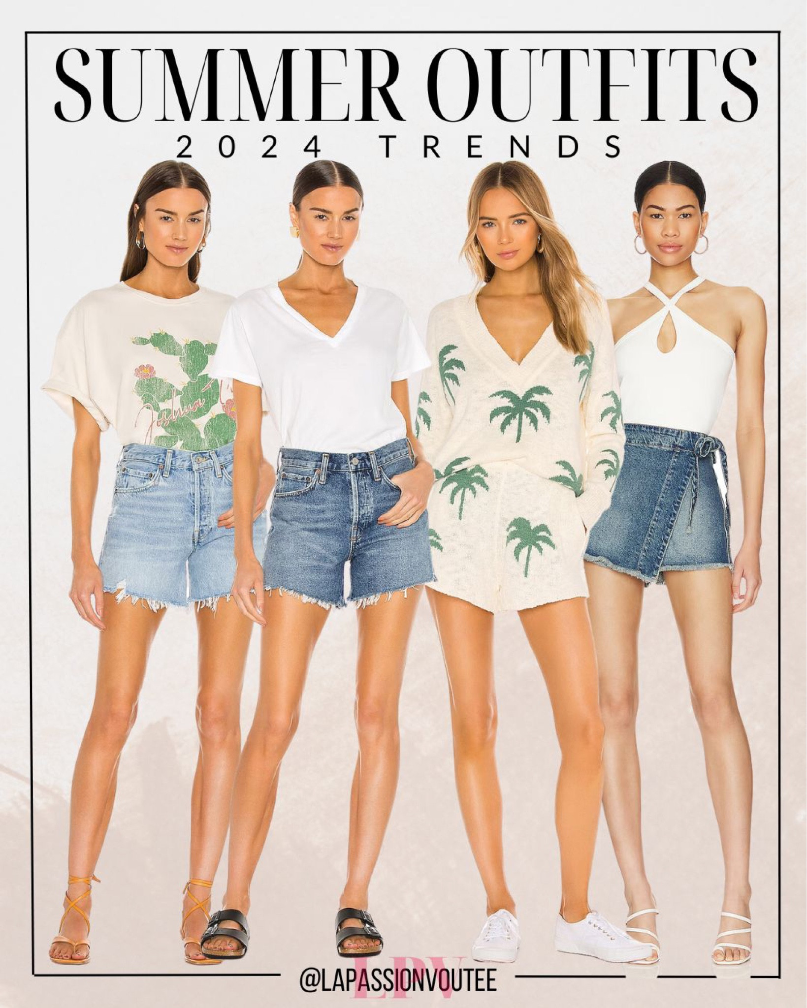 Discover the essence of summer chic with the latest trends in 2024. Embrace effortless style and vibrant hues that epitomize the season's spirit. From breezy silhouettes to playful prints, elevate your wardrobe with must-have pieces that capture the essence of sun-kissed days and balmy evenings.

#LTKstyletip #LTKSeasonal