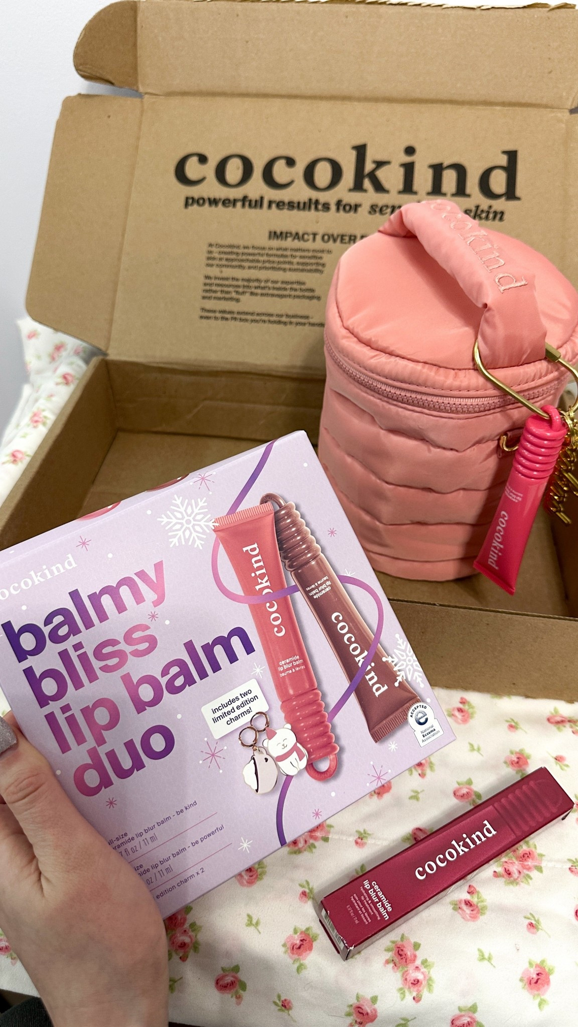 cocokind lip balm is the perfect stocking stuffer/holiday gift - I always have one on my keychain! How cute are the limited edition charms? Loving this bag too - thanks cocokind! (gifted) 

#LTKGiftGuide #LTKSeasonal #LTKHoliday