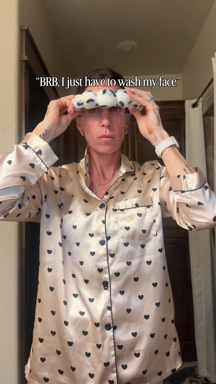 I say ‘wash my face’ but what | really mean is: cleanse, exfoliate, mask, serum, eye cream, another serum, moisturizer, hair oil..