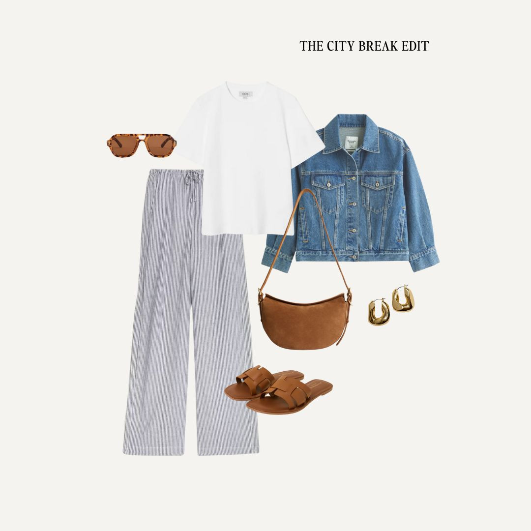 The City Break Edit ✈️

Spring outfits, summer outfits, transitional wardrobe, city break, holiday outfits, linen trousers, tan 

 #LTKuk #LTKeurope #LTKspring
