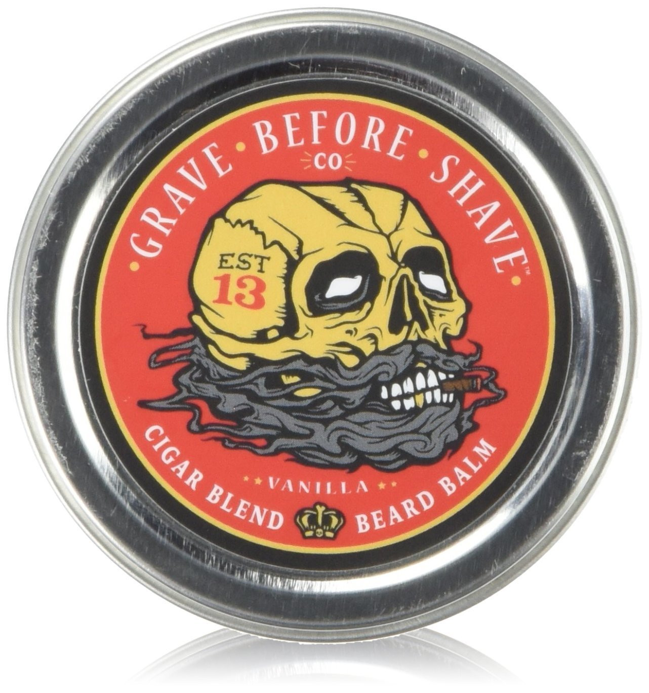 GRAVE BEFORE SHAVE™ Cigar Blend Beard Balm (Cigar/Vanilla scent)(4 oz.) | Amazon (US)
