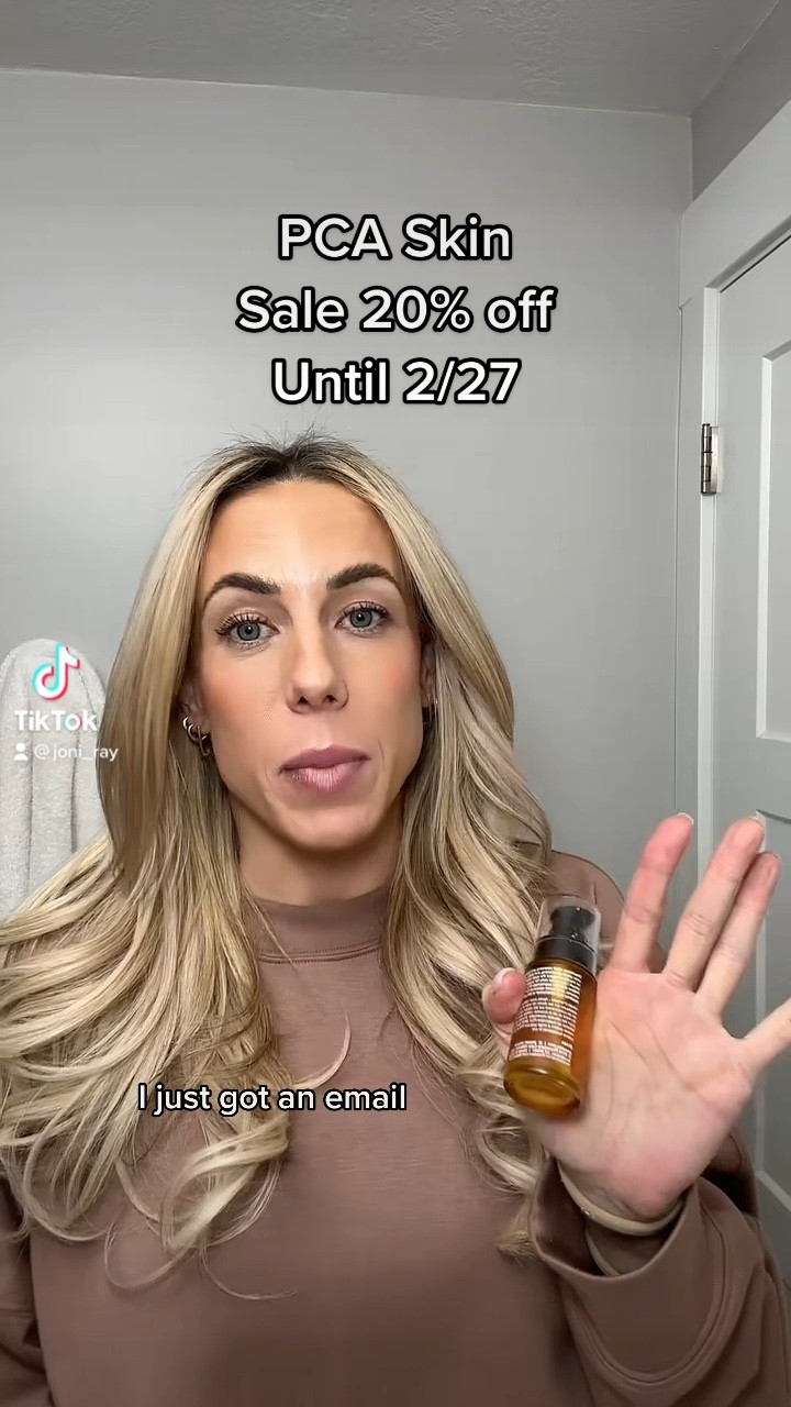 Run! 20% off all PCA skin products until midnight 2/27. The peptide smoothing serum is my favorite! 

#LTKbeauty #LTKSale #LTKsalealert