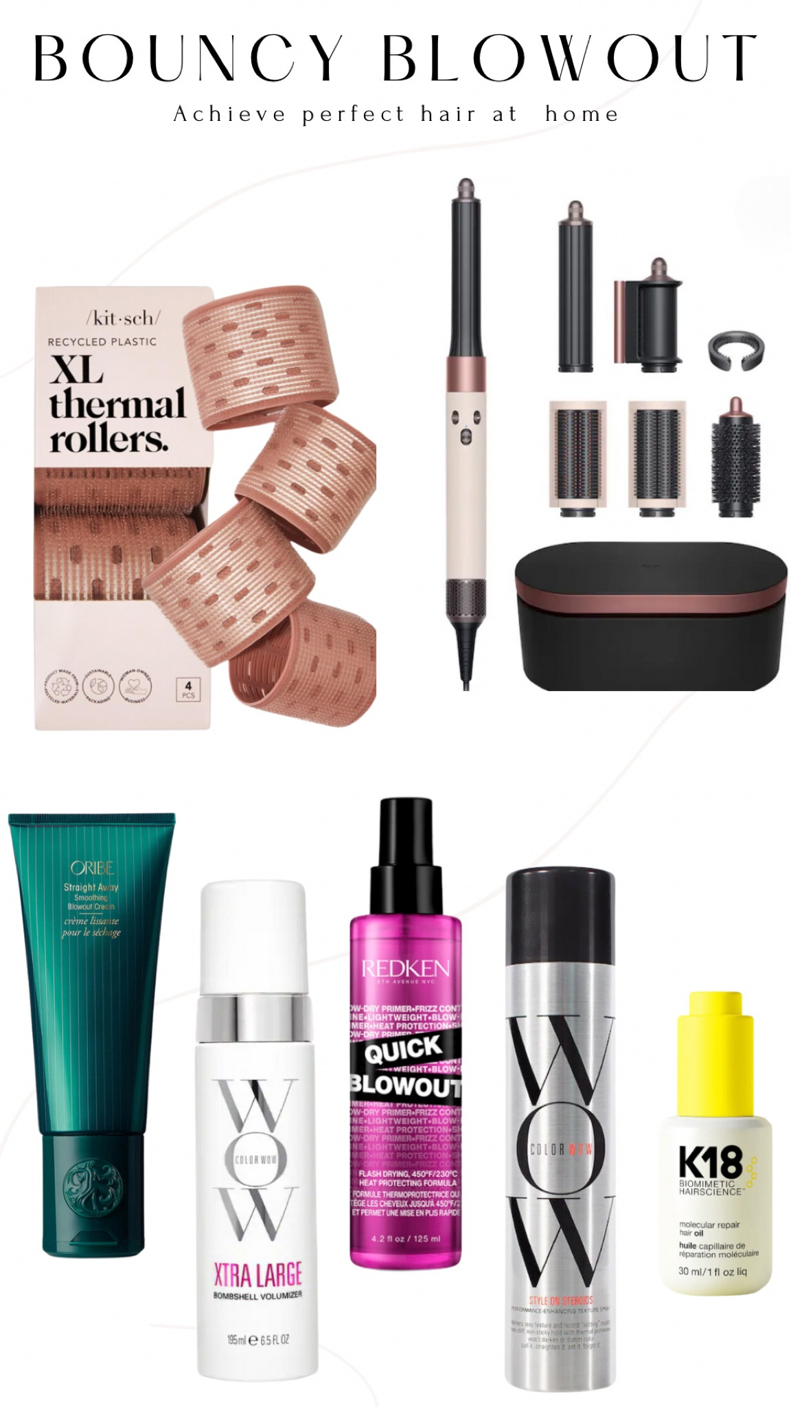 What you need to achieve a perfect bouncy blowout at home! 

#LTKGiftGuide #LTKBeauty #LTKStyleTip