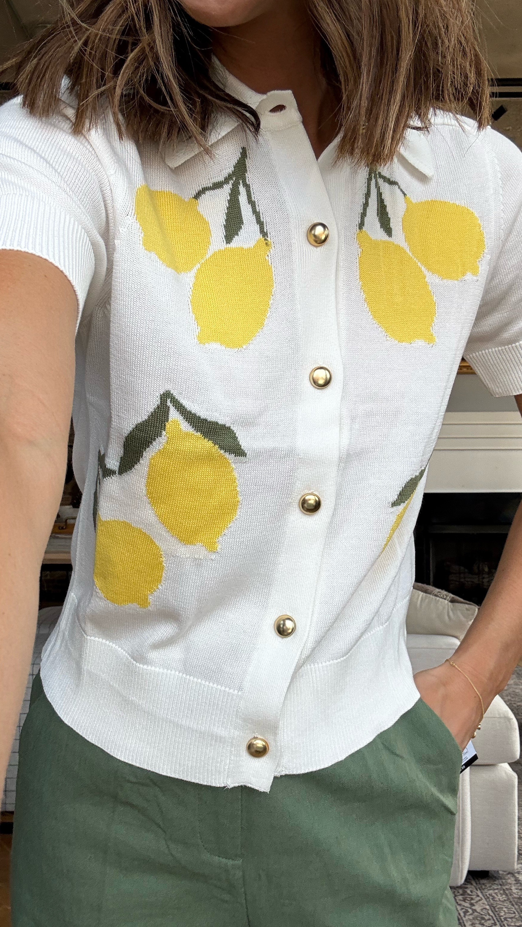 Cutie sweater! It is slightly see through so might want to wear another layer underneath. Would be cute as office workwear 

#LTKStyleTip #LTKFindsUnder50 #LTKWorkwear