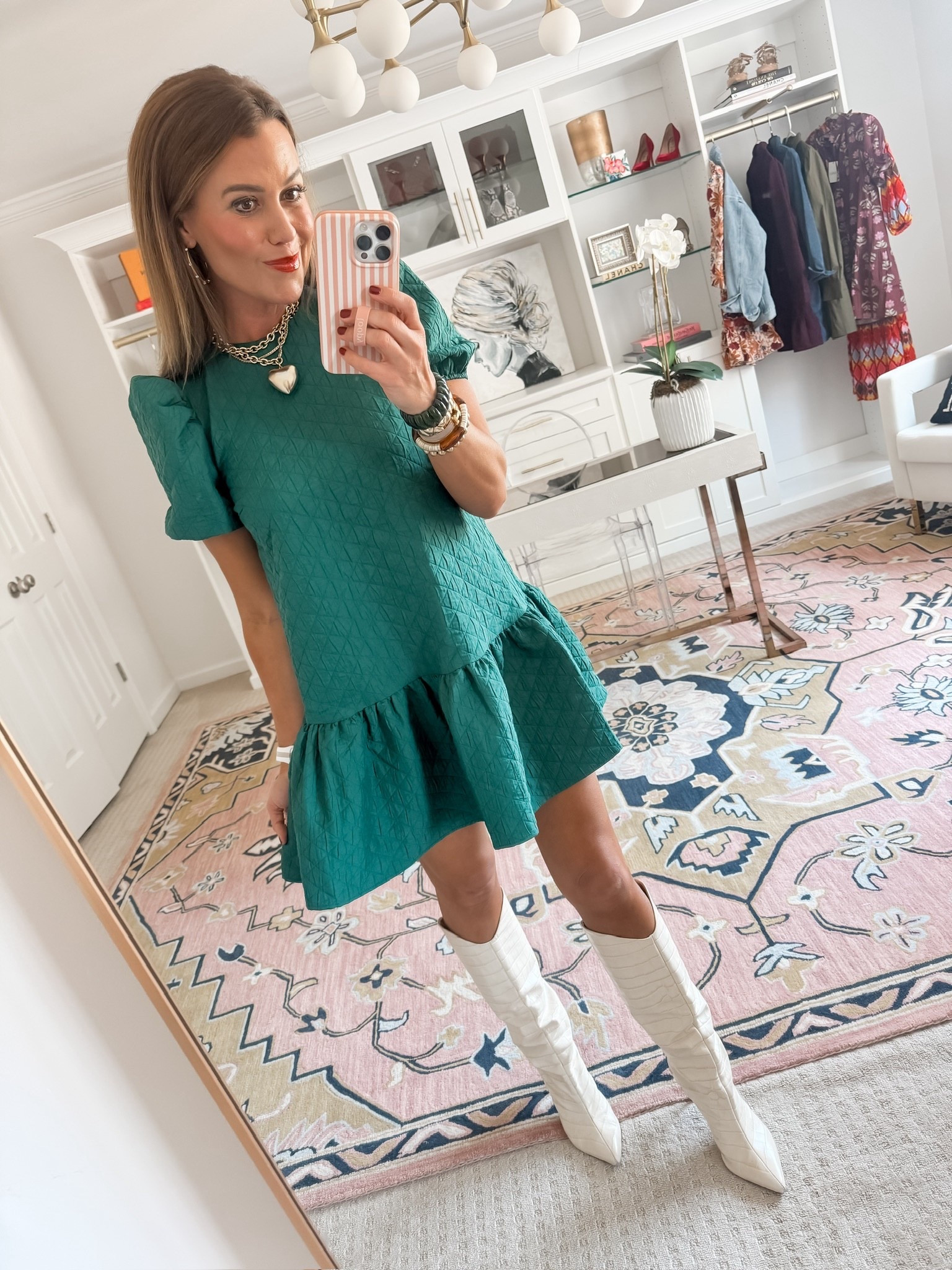 Green fall dress wearing size XS

#LTKOver40 #LTKStyleTip #LTKSeasonal