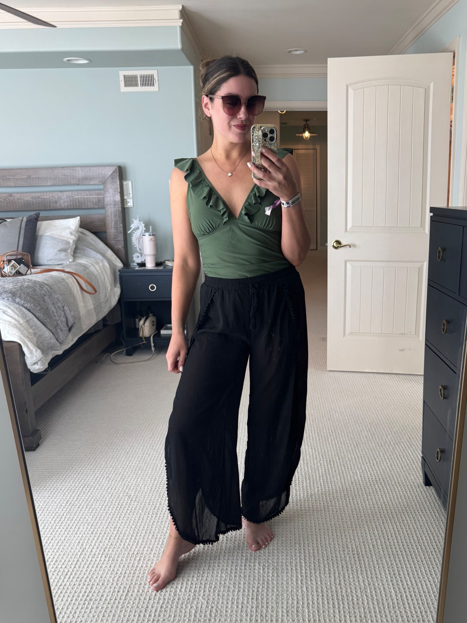 I bought this suit when I was pregnant but it’s still perfect for a water park or boat day! 

Bathing suit, summer outfit, cover up, beach cover up, beach pants, cover up pants, one piece bathing suit, maternity bathing suit 

#LTKSummerEdit #LTKStyleTip #LTKFindsUnder50