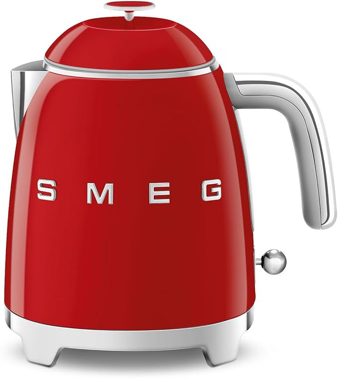 SMEG Mini 50's Retro Style 3 Cup Electric Kettle with Double Wall Anti Slip Base and Water Level ... | Amazon (US)
