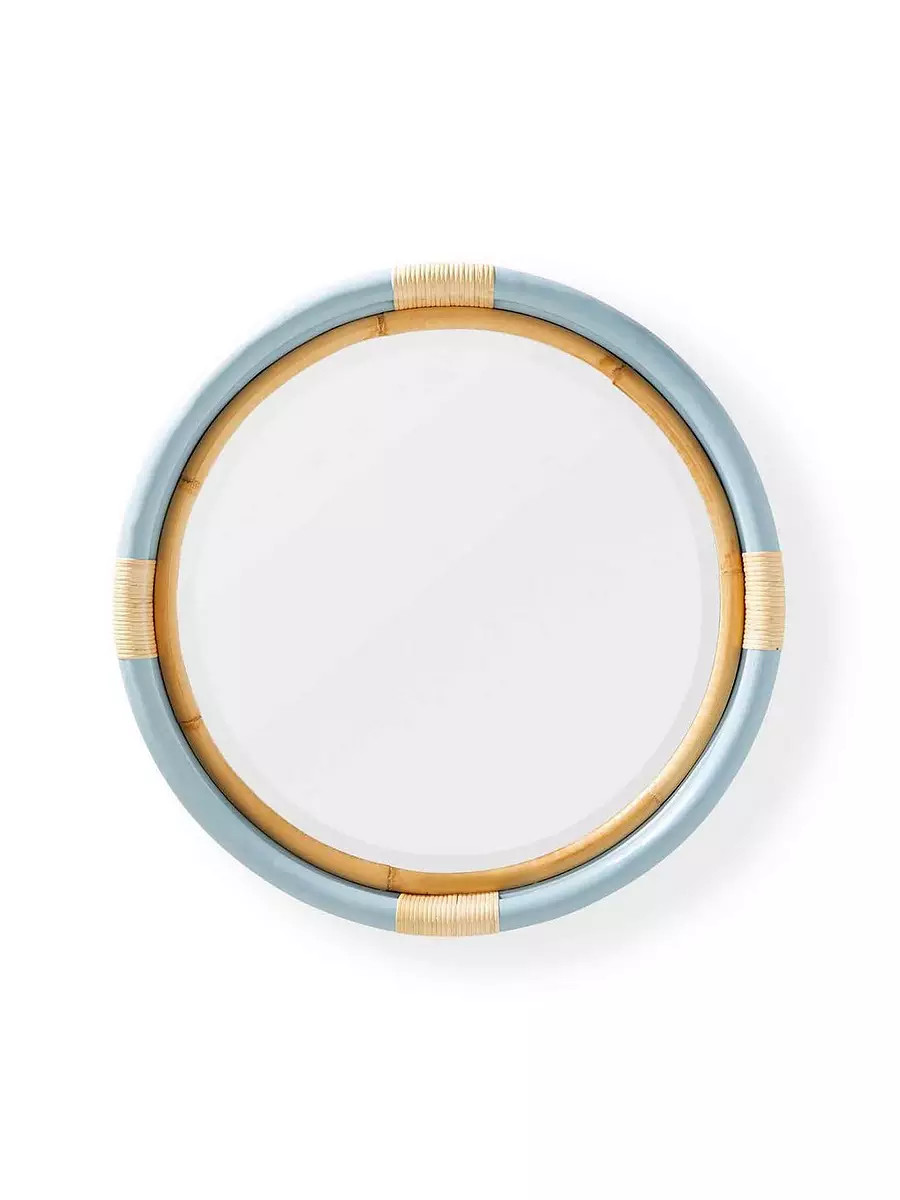 Montara Rattan Mirror | Serena and Lily
